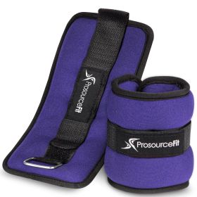 Ankle Weights 2.5  Set of 2  Purple