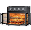 Bread Machine Oven 26QT Large Capacity French Double Door Air Fryer 1700w 7 Preset Menus 7-in-1 Multifunctional for baking, baking, grilling, toast