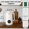 8 in 1 Automatic Nut Milk Maker Machine,35oz Multi-Functional Soy Milk Maker with 10 Blades, Plant-Based, Oat, Almond