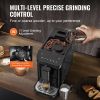 VEVOR Automatic Espresso Machine - Built-In Grinder, 15 Bar Auto Coffee Machine with 15-Level Grinding Settings