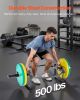 VEVOR Trap Bar Hex Bar, 2-Inch Hex Barbell, 500 LBS Capacity Shrug Bars, Weightlifting and Strength Training Equipment, Home Gym for Squats, Deadlifts