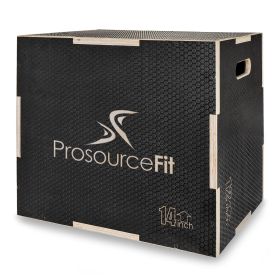 3 in 1 Wood Power Grip Plyometric Box  16/12/14