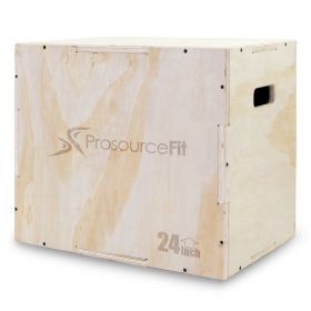 3 in 1 Wood Plyometric Jump Box  30/20/24