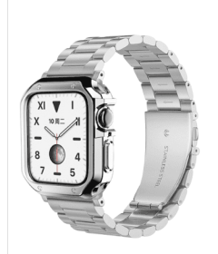 Stainless Steel For Watch IWatch Band (Option: Silver-42mm 44mm)