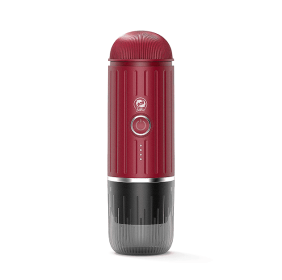 PSME2218B 100W Car coffee machine 2in1 capsule + coffee powder heated 88-92°C brewing extraction wireless charging endurance extraction coffee 150 cup (PSME2218B: PSME2218R)