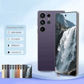U25 Ultra 5G Unlocked Smartphone,12GB+512GB 6800mAh Fully Cell Phone for Android 14, 6.8" HD Screen Unlocked Cell Phone (Color: Purple)