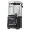 VEVOR Professional Blender with Shield, Commercial Countertop Blenders, 68 oz Plastic Jar Blender Combo, Stainless Steel 9 Speed & 5 Functions Blender
